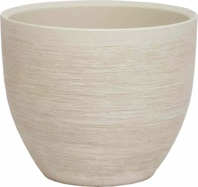 Produktbild von Keramik Blumentopf Pur antik weiss Ø 15.5 cm Höhe 13.5 cm