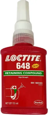 Produktbild von LOCTITE Fügekleber Loctite 648, 50ml Flasche High Strength Retaining Compound