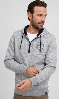 Produktbild von FQ1924 FQGunar Herren Kapuzenpullover Hoodie Pullover mit Kapuze meliert