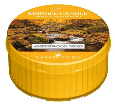 Obrázok produktu pre Kringle Candle, vôňa Amberwood & Moss, sviečka