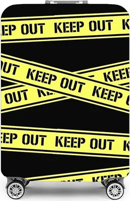 Produktbild von Wellhome Keep Out Kofferabdeckung 66x76 cm 66x76 cm