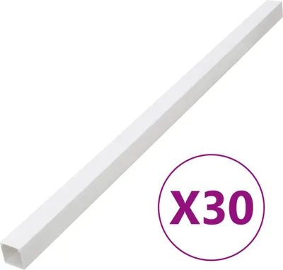 Obrázek produktu pro Kabelová lišta samolepicí pvc Šroubovací / 30 / 100 x 60 mm 30 m
