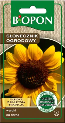 Zdjęcie produktu dla Biopon Słonecznik Ogrodowy 10 G - Nasiona Ogrodnicze