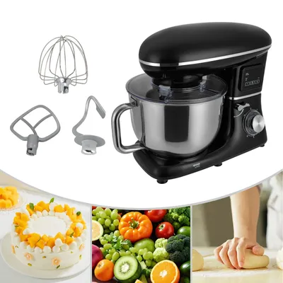 Image de Robots de cuisine 1500W Pétrin à pâte Mixeur de cuisine avec écran LCD