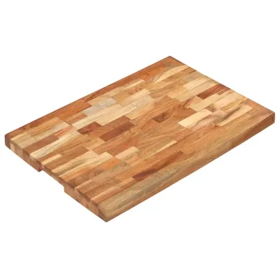 Image de Planche à découper 60x40x4 cm Bois d'acacia massif