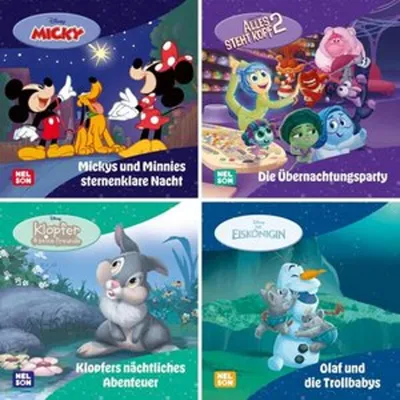 Produktbild von 4er-Set Maxi-Mini 60: Disney Gutenacht-Geschichten