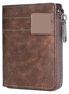 Image de Portefeuille pour hommes avec fermeture éclair et porte-cartes