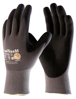 Produktbild von Nylon-Strickhandschuhe, 12 Paar, Größe 10