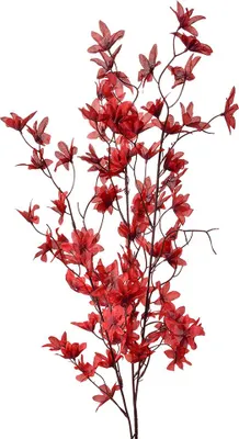 Produktbild von Clayre & Eef Kunstblume 110 cm Rot Kunststoff