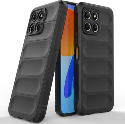 Produktbild von Honor X8 5G Hülle, Weich TPU Silikon Stossfest Anti-rutsch Schutzhülle für Honor X8 5G Schwarz