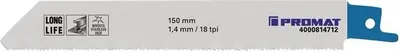 Produktbild von Sbelsgeblatt Lnge 150 mm Breite 19 mm Zahnteilung TPI 18 1,4 mm gefrst, gewellt