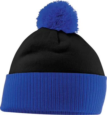 Produktbild von Beechfield - "Snowstar" Mütze für Herren/Damen Uni BC5281 (Einheitsgröße) (Schwarz/Kräftiges Königsblau)