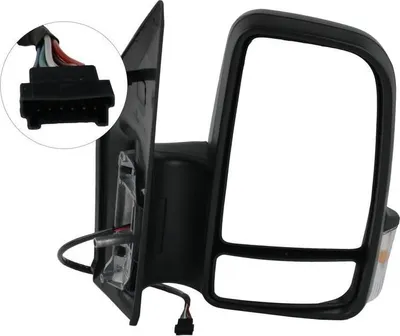 Produktbild von FAST FT88338 Außenspiegel Seitenspiegel Rechts passend für MERCEDES-BENZ SPRINTER 3,5-t Kasten (906) Beheizt Konvex Elektrisch