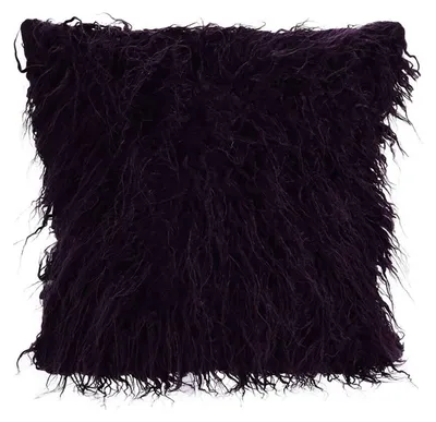 Produktbild von Fellkissen in Nerzoptik aus Polyester 45x45cm Dekokissen