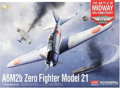 Obrázek produktu pro Model Kit letadlo 12352 - A6M2b Zero Fighter Modrel 21 "Battle of Midway" (1:48)