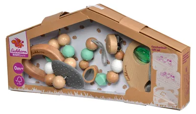 Immagine prodotto di Eichhorn Baby Pure Houten Cadeauset, 3dlg.