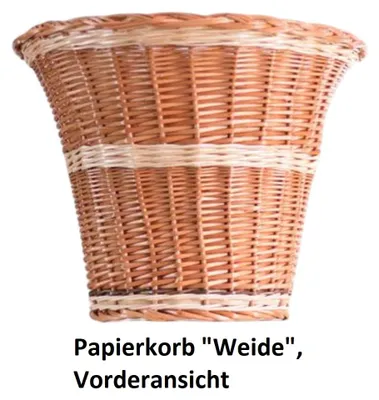 Produktbild von Papierkorb "Weide"