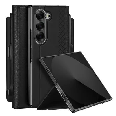 Immagine prodotto di Per Samsung Galaxy Z Fold6 Cover ibrida in  / TPU con portapenna nero