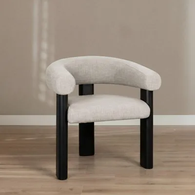 Produktbild von Bronx71 Sessel Naomi Leinen taupe