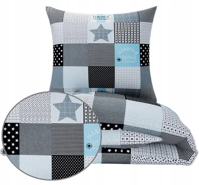 Produktbild von Nyks Bettwäsche-Set Flanell 160x200 Sterne 190trk
