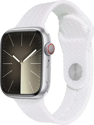Immagine prodotto di Watch SE - 40 mm, Watch SE 2023 - 40 mm, Watch SE 2022 - 40 mm, Watch 9 - 41 mm, Watch 8 - 41 mm, Watch 7 - 41 mm, Watch 6 - 40 mm, Watch 5 - 40 mm, Watch 4 - 40 mm, Watch 41 mm, Watch 40 mm, Watch 3 - 38 mm, Watch 38 mm, Watch 2 - 38 mm, Watch 1 - 38 mm, Watch 1 - 38 mm, Watch 10 - 42 mm Cinturino: imoshion Siliconen geweven bandje