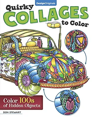 Obrázek produktu pro Quirky Collages to Color