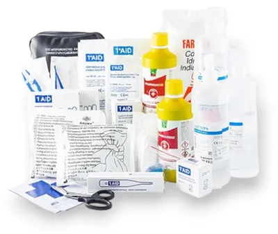 Image de Remboursement pour trousse de premiers secours comprenant 19 articles médicaux AB 203