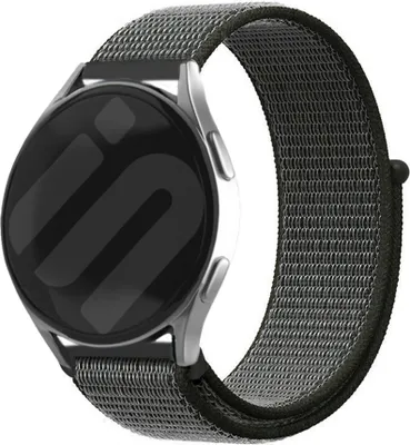 Produktbild von Strap-it Samsung Galaxy Watch 6 - 44mm Nylon Armband (Grün)
