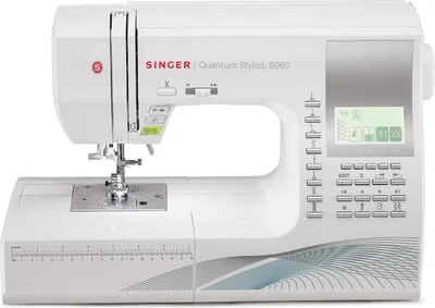 Obrázok produktu pre Šijací stroj Singer 9960 Quantum Stylist, biely