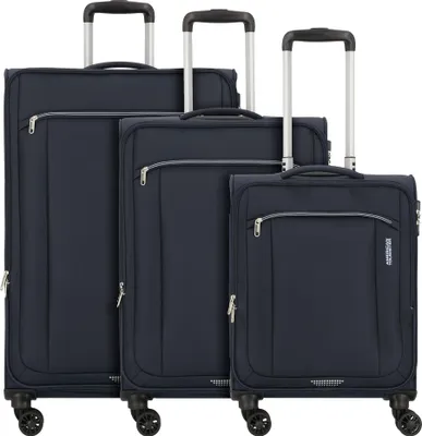 Produktbild von American Tourister Avantour 4 Rollen Kofferset 3-teilig mit Dehnfalte