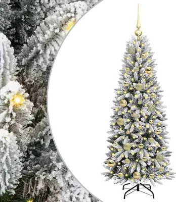 Obrázek produktu pro Umělý vánoční stromeček Bílá 120 cm PVC a Plast a Ocel a PE