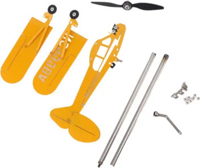 Obrázek produktu pro Piper J3 Cub letecký větrný korouhev, 3D kovová větrná korouhev, ukazatel směru větru pro venkovní použití, dekorace na střechu, dekorace do zahrady, velká