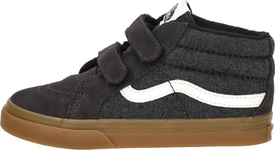 Productafbeelding van Vans TD SK8-Mid Klittenband Hoog - donkerbruin - Maat 25