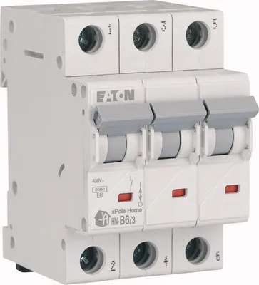 Produktbild von Wyłącznik nadprądowy 3P B 25A 6kA AC xPole Home HN-B25/3 194883 Eaton