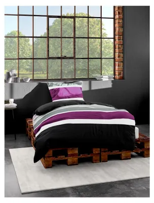 Produktbild von Bettwäsche Mako-Satin, pink 71, 135x200 + 80x80 cm