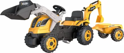 Zdjęcie produktu dla Smoby 710304, Traktor, 3 lat(a), Plastik, Czarny, Szary, Żółty
