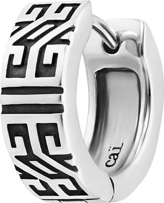 Produktbild von cai Single Creole 925/- Sterling Silber 1,4cm weiß 132210514
