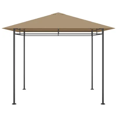 Produktbild von vidaXL Pavillon 3x3x2,7 m Taupe 180 g/m²