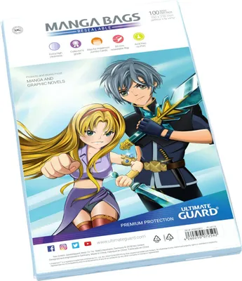 Obrázok produktu pre Woreczki Resealable Ultimate Guard do Mang i Komiksów (100 szt.)