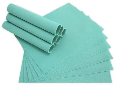 Produktbild von Tischsets BORDA 12er Set Mint-grün als Tischuntersetzer