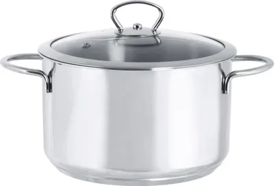 Obrázek produktu pro Hrnec 3,8l se skleněnou poklicí Kulinaria Metalac nerezová ocel/20cm/3,8l