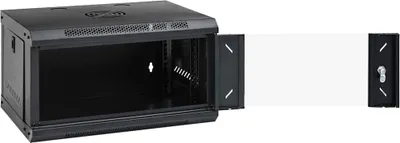 Produktbild von vidaXL Netzwerkschrank mit Speicher Schwarz 53 x 45 x 30 cm Stahl