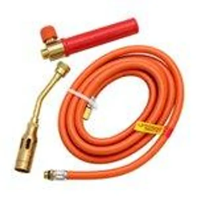 Produktbild von Rothenberger Propan Lötset 30801 – Lötbrenner 1800°C – Schlauch 1,5 m