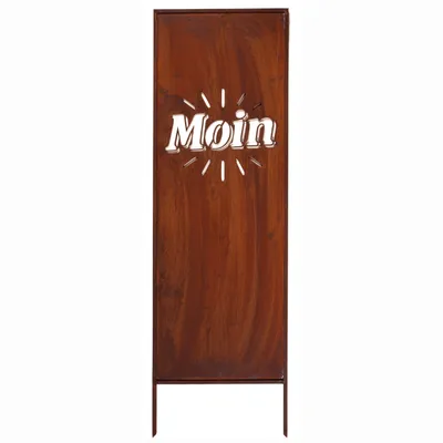 Produktbild von Edelrost Sichtschutz Garten Deko "Moin" 160x50cm Decorative Abdeckung Rost