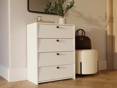Produktbild von Moderner Schuhschrank LOKA mit 4 Klapptüren und Stauraum