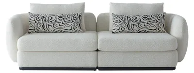 Produktbild von Modernes Couch Set Designer Polstersofas Elegante 3-Sitzer Sofas