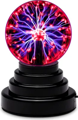Produktbild von Plasmakugel Magische Leucht Ball 3 Zoll, Berührungsempfindliche Plasmalampe Spielzeug Geschenke für Jungen Mädchen