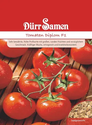 Produktbild von Dürr-Samen - Tomaten Diplom F1 - Saatgut - 1953
