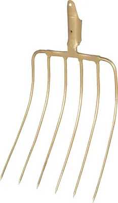 Produktbild von Idealspaten Silogabel 6 Zinken 340 mmFederdülle ohne Stiel