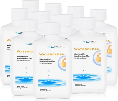 Produktbild von Stricker Chemie Waterclean Wasserbett-Konditionier er Plus 250ml ( 10er Pack )